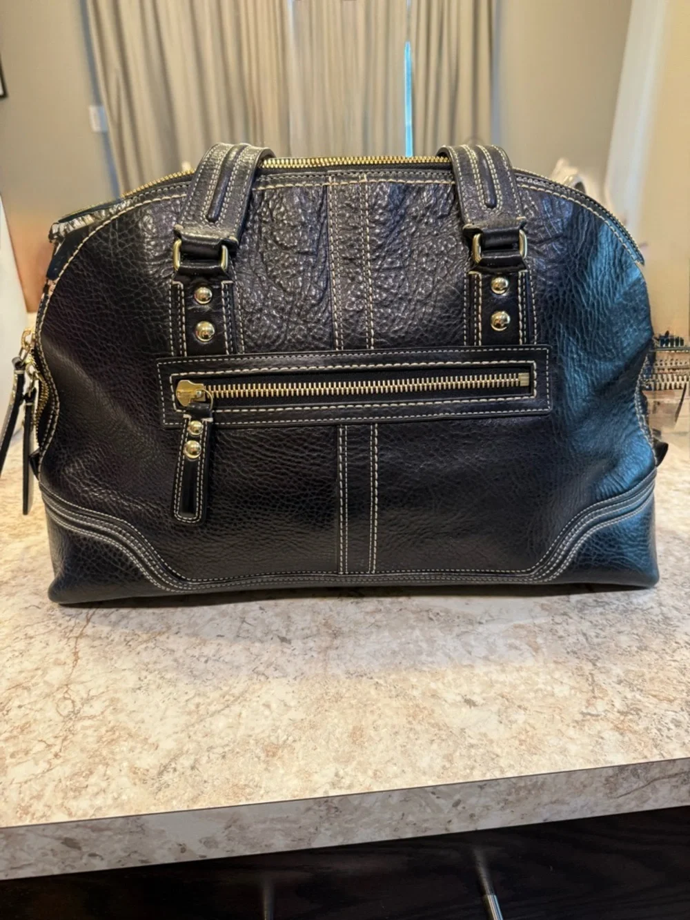 Vintage Coach Hampton Miranda Satchel